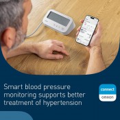 מד לחץ דם דיגיטלי OMRON דגם X4 CONNECT Afib מד לחץ דם דיגיטלי OMRON דגם X4 CONNECT Afib