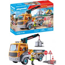 Playmobil Action Heroes 71750 Construction Truck with Crane