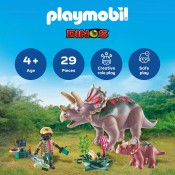 Playmobil Dinos 71821 Triceratops Family Playmobil Dinos 71821 Triceratops Family