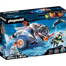 Playmobil Top Agents 70231 Spy Team Snow Glider