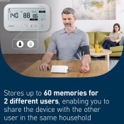 מד לחץ דם דיגיטלי OMRON דגם X4 CONNECT Afib מד לחץ דם דיגיטלי OMRON דגם X4 CONNECT Afib