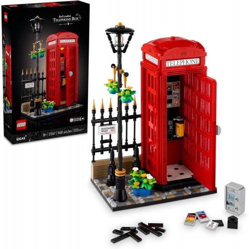 LEGO Ideas 21347 Red London Telephone Box LEGO Ideas 21347 Red London Telephone Box