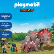 Playmobil Dinos 71821 Triceratops Family Playmobil Dinos 71821 Triceratops Family