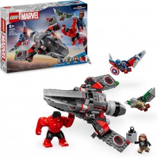 LEGO Marvel 76292 Captain America vs. Red Hulk Battle