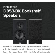 זוג רמקולים מדפיים ELAC דגם DEBUT 3.0 DB53