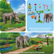 Playmobil Wiltopia 72068 Elephant with Zookeeper