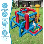 מתקן קפיצה בייסבול COSTWAY 