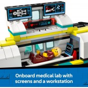 LEGO City 60465 Emergency Air Ambulance Airplane