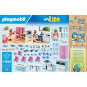 Playmobil My Life 71608 Kitchen with dining place