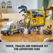 LEGO Jurassic World 76966 Dinosaur Missions: Allosaurus Transport Truck