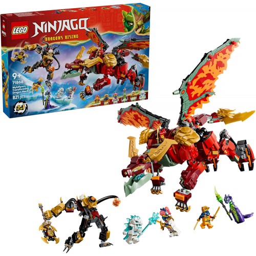 LEGO NINJAGO 71868 Wyldfyre's Transforming Dragon Mech LEGO NINJAGO 71868 Wyldfyre's Transforming Dragon Mech