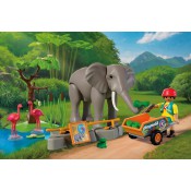 Playmobil Wiltopia 72068 Elephant with Zookeeper