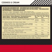 אבקת חלבון בטעם קרם עוגיות Optimum Nutrition Gold Standard