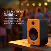 זוג רמקולים HOUSE OF MARLEY דגם GET TOGETHER DUO 2