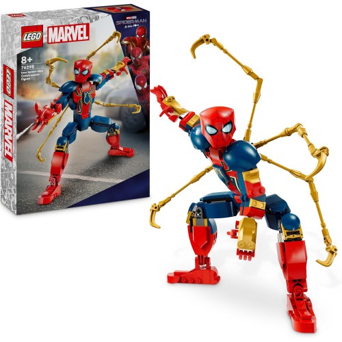 LEGO Marvel 76298 Iron Spider-Man Construction Figure LEGO Marvel 76298 Iron Spider-Man Construction Figure