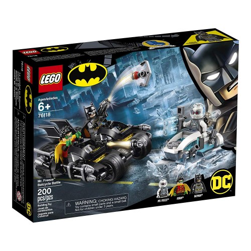 LEGO DC Batman 76118 Mr. Freeze Batcycle Battle