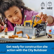 LEGO City 60466 Yellow Bulldozer