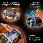 LEGO Star Wars 75421 SMART Play: Darth Vader's TIE Fighter