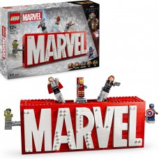 LEGO Marvel 76313 MARVEL Logo & Minifigures