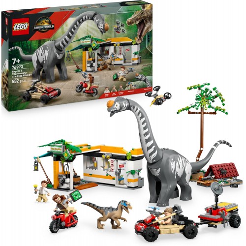 LEGO Jurassic World 76973 Raptor & Titanosaurus Tracking Mission LEGO Jurassic World 76973 Raptor & Titanosaurus Tracking Mission