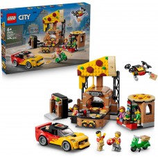 LEGO City 60496 Pizza Delivery Experience with Vehicles
