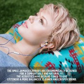 אוזניות חוטיות HOUSE OF MARLEY דגם SMILE JAMAICA 