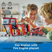 LEGO City 60414 Fire Station with Fire Truck LEGO City 60414 Fire Station with Fire Truck