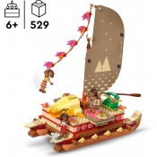 LEGO Disney 43270 Moana's Adventure Canoe