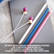 אוזניות חוטיות HOUSE OF MARLEY דגם SMILE JAMAICA 