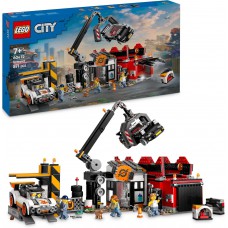 LEGO City 60472 Scrapyard with Cars