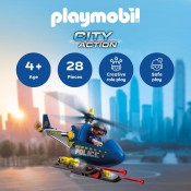 Playmobil City Action 72080 Police Helicopter