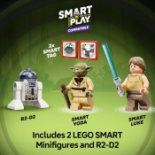 LEGO Star Wars 75422 SMART Play: Yoda's Hut and Jedi Training