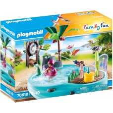 Playmobil Family Fun 70610 Small Pool with Water Sprayer