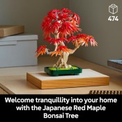 LEGO Botanicals 10348 Japanese Red Maple Bonsai Tree