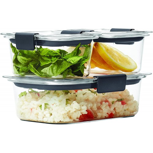 סט 3 קופסאות לאחסון מזון RUBBERMAID סט 3 קופסאות לאחסון מזון RUBBERMAID