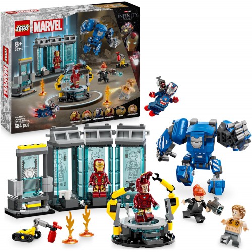 LEGO Marvel 76315 Iron Man's Laboratory: Hall of Armor LEGO Marvel 76315 Iron Man's Laboratory: Hall of Armor