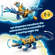 LEGO DREAMZzz 71512 Crocodile Submarine