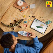 LEGO Jurassic World 76974 Brick-Built Mosasaurus Boat Mission