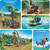 Playmobil Dinos 71819 Brachiosaurus with Hovercraft