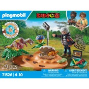 Playmobil Dinos 71526 Stegosaurus nest with egg thief Playmobil Dinos 71526 Stegosaurus nest with egg thief