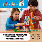 LEGO Super Mario 71407 Cat Peach Suit and Frozen Tower Expansion Set LEGO Super Mario 71407 Cat Peach Suit and Frozen Tower Expansion Set