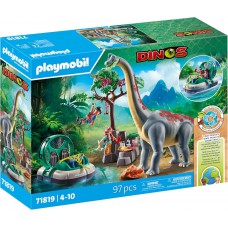 Playmobil Dinos 71819 Brachiosaurus with Hovercraft