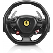 הגה מרוצים+דוושות היגוי THRUSTMASTER T80 FERRARI 488 GTB דגם 4160672 הגה מרוצים+דוושות היגוי THRUSTMASTER T80 FERRARI 488 GTB דגם 4160672