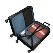 מזוודה גדולה 77 ס"מ Samsonite מדגם Biz2Go TRVL - מתרחבת, 4 גלגלים