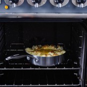 מחבת בישול עם מכסה זכוכית בקוטר 24 ס"מ GREENPAN 