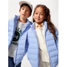 מעיל UNIQLO לילדים עם קפוצ'ון נשלף בצבע כחול