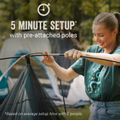 אוהל קמפינג 12 אנשים COLEMAN דגם SKYDOME-12XL