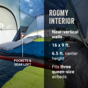 אוהל קמפינג 12 אנשים COLEMAN דגם SKYDOME-12XL