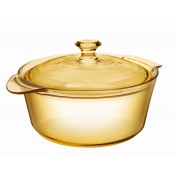 סיר בישול זכוכית 5.5 ליטר VISIONS FLAIR מבית CORNING סיר בישול זכוכית 5.5 ליטר VISIONS FLAIR מבית CORNING