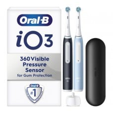 מארז זוגי מברשות שיניים חשמליות Oral-B iO3 iO Series